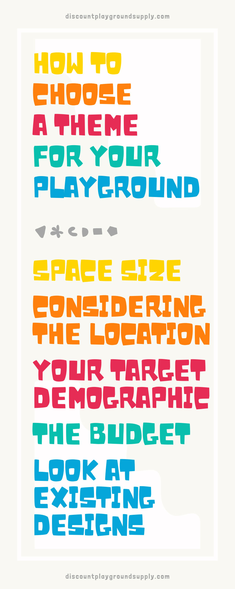 How To Choose a Theme for Your Playground