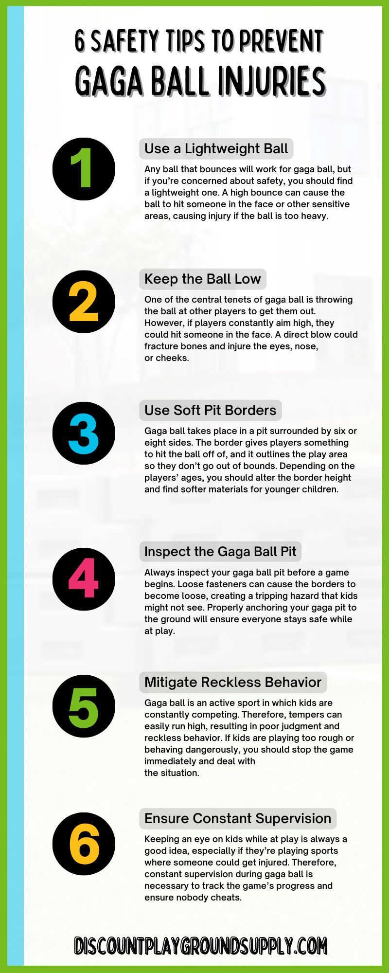 6 Safety Tips To Prevent Gaga Ball Injuries