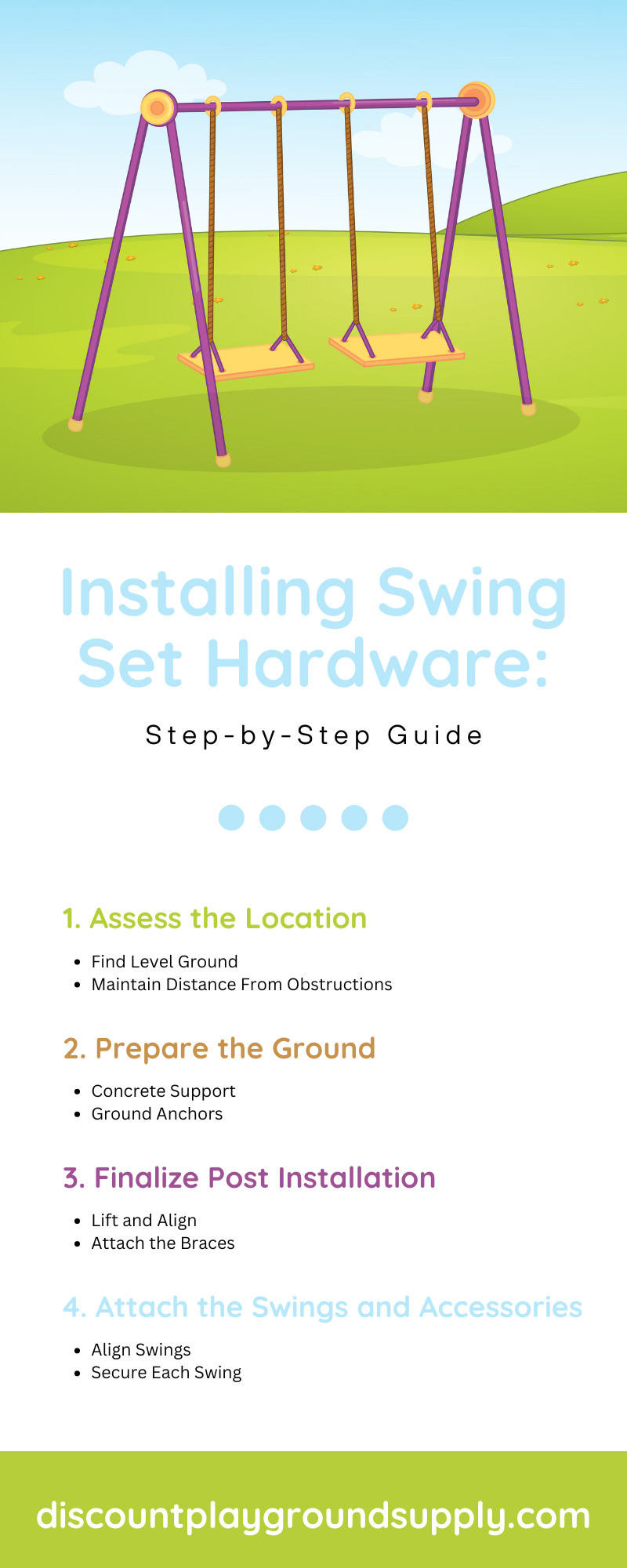 Installing Swing Set Hardware: Step-by-Step Guide