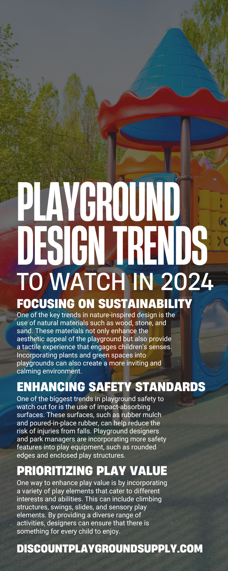 Playground Design Trends To Watch in 2024