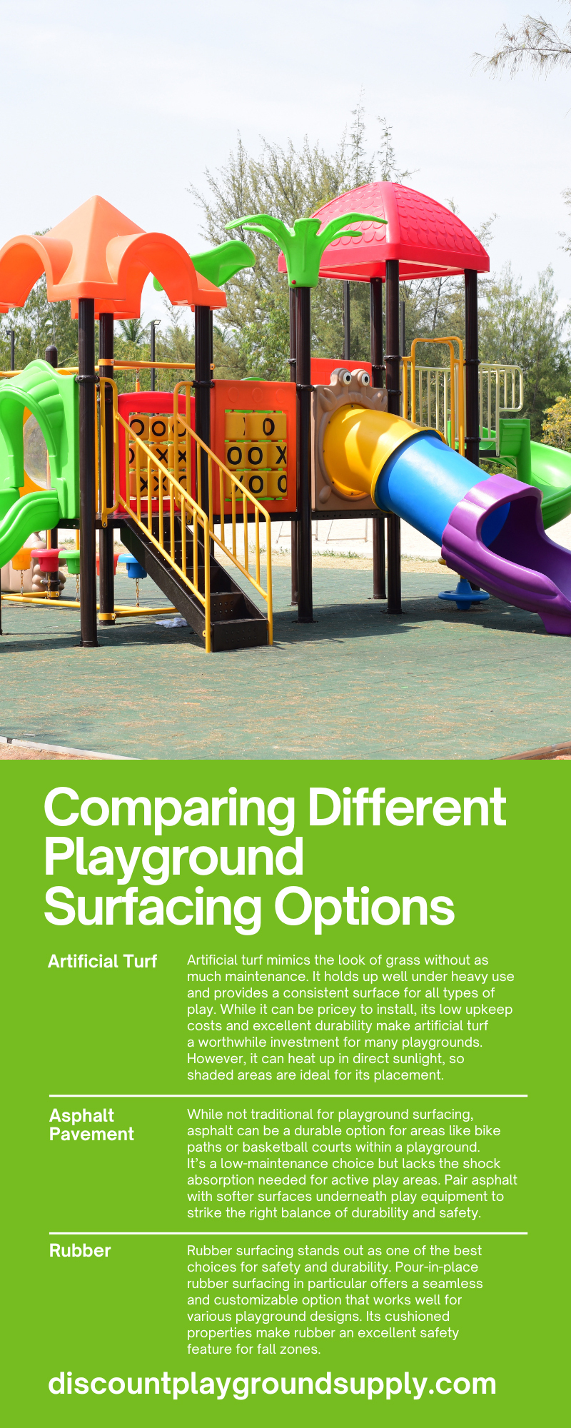 Comparing Different Playground Surfacing Options