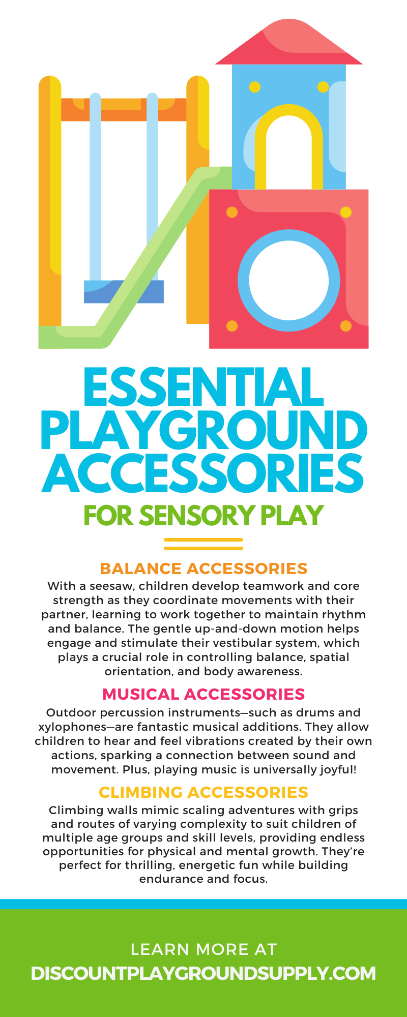 8 Essential Playground Accessories for Sensory Play