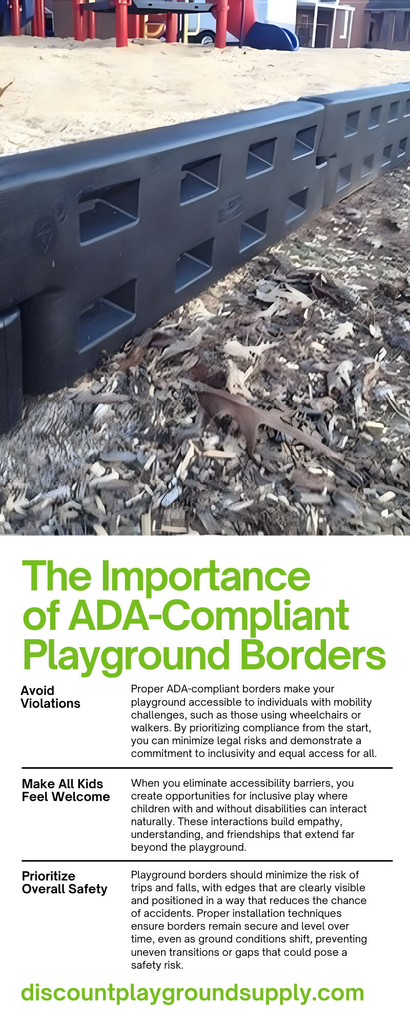 The Importance of ADA-Compliant Playground Borders